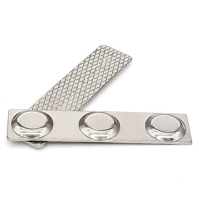 نشان نام مغناطیسی 3M ورق فولادی مستطیلی نئودیمیم قابل استفاده مجدد