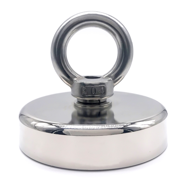 آهنربا ماهیگیری یک طرفه با سوراخ کنتراست 