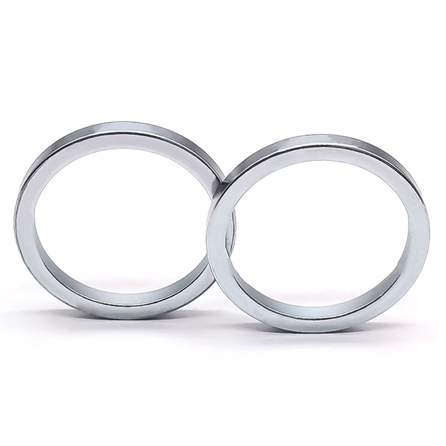 آهنرباهای نئودیمیوم حلقوی D23*D19*2mm روکش روی در بسته بندی Costimestic 
